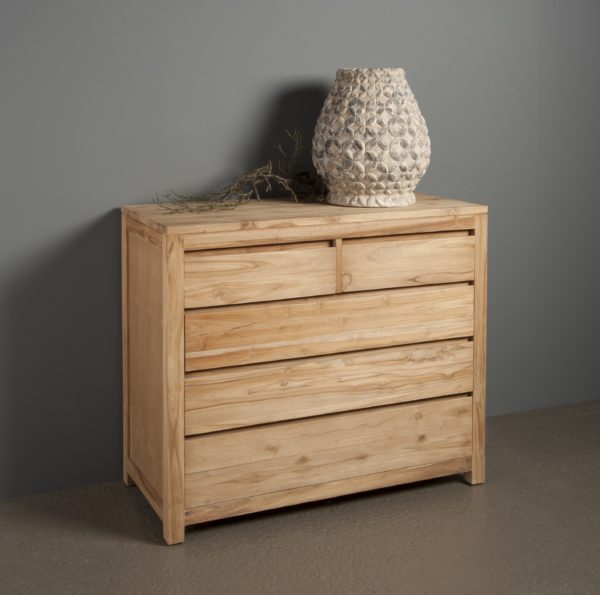 Leeds Commode Teak Natural 110cm