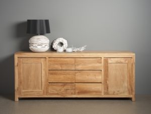 Leeds Dressoir Teak Natural 220cm