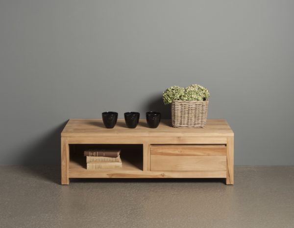 Leeds Tv Meubel Teak Natural 120cm