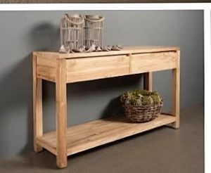 Leeds Sidetable Teak Natural 130cm