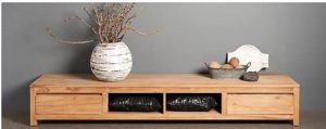 Leeds Tv Meubel Teak Natural 240cm