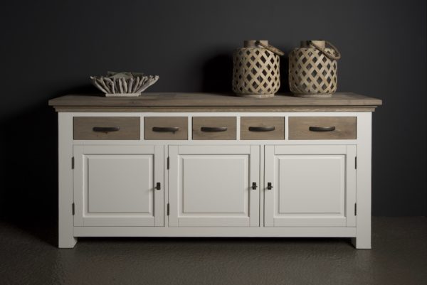 Maison White Antique Dressoir Eiken 180cm