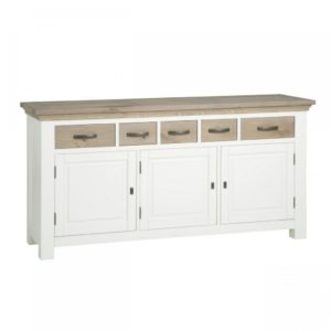 Maison Black Antique Dressoir Eiken 180cm