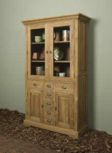 Bradford Vitrine Cabinet Gerecycled Teak 115cm