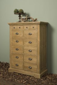 Bradford Ladekast Gerecycled Teak 88cm