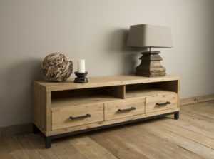 Bolton Tv Meubel Acasia Industrieel 162 cm