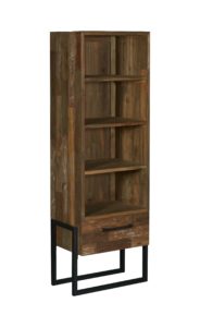 Byron Boekenkast Industrieel Teak 66 cm