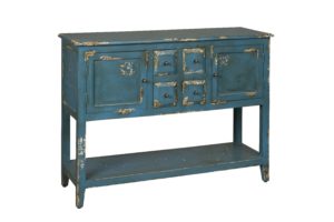 Amber Sofa table Bleu Antique Vintage 117cm