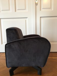Kinderfauteuil Tekkie Velvet Mos Groen