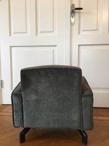 Kinderfauteuil Tekkie Velvet Mos Groen