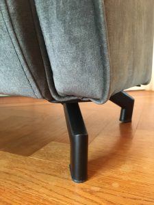Kinderfauteuil Tekkie Velvet Mos Groen