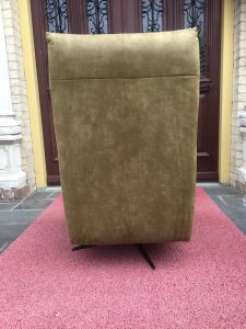 Draaifauteuil Rots Hufterproof Leder Bull Moss Green 59