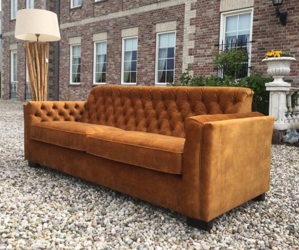 Levante Bank 3 Zits Stof Vienna Golden Sun UrbanSofa