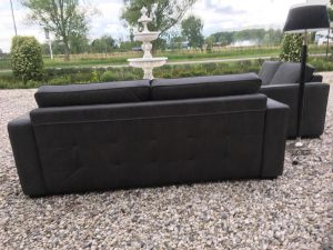 Bankstel Mammoet 2.5 en 3.5 Zits Hufterproof Graphite