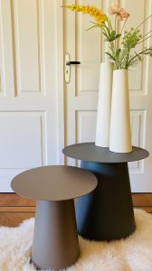 Sofa Table Tierra Earth Metal Rond