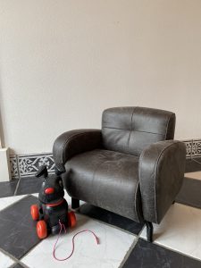 Kinderfauteuil Tekkie Hufterproof Antraciet