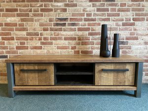 Tv Meubel Tata Industrieel Metaal Hufterproof 170cm