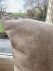 Kussen Velvet Adore Beige 50x50cm