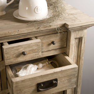Oxford Haltafel Landelijk gerecycled grenen 150cm - Image 3