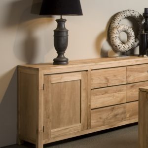 Leeds Dressoir Teak Natural 220cm