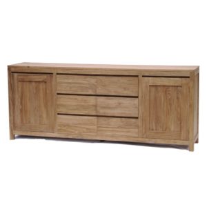 Leeds Dressoir Teak Natural 220cm