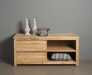 Leeds Tv Meubel Teak Natural 130cm