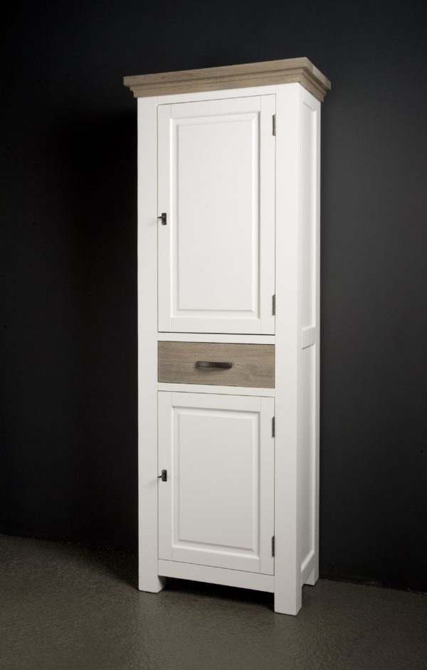 Maison White Antique Opbergkast Eiken 70cm