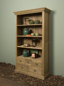 Bradford Boekenkast Large Gerecycled Teak 111cm