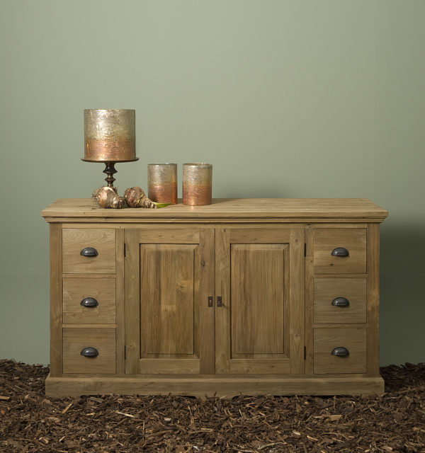 Bradford Dressoir Gerecycled Teak 160cm