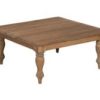 Bradford Salontafel Gerecycled Teak 100x100cm