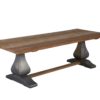 Padstow Kloostersalontafel Industrieel Hout Metaal