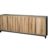 Preston Dressoir Beton Eikenhout 220 cm