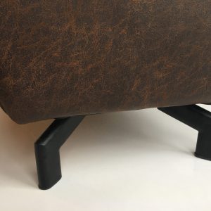 Kinderbankje Tekkie 2 zits Hufterproof donker bruin
