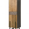 Dover Kabinet Smal Modern Industrieel Teakhout 57 cm