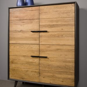 Rimini Cabinet Retro Eikenhout 130 cm