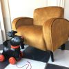 Kinderfauteuil Tekkie Velvet Gold
