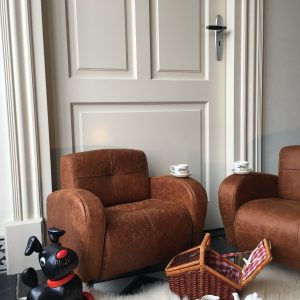 Kinderfauteuil Tekkie Hufterproof Cognac - Image 3