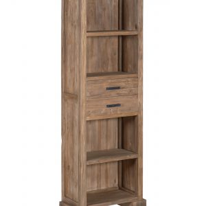 Milaan Boekenkast Oud Teakhout 65cm