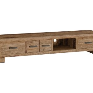 Milaan Tv Meubel Oud Teakhout 200cm