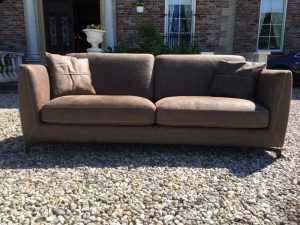 Bank Madrid 3 Zits Hufterproof Leder Bull 15