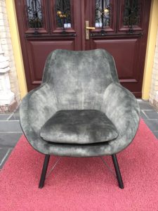 Fauteuil Maastricht Stof Adore 156 Velvet Green