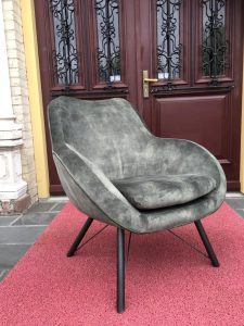 Fauteuil Maastricht Stof Adore 156 Velvet Green