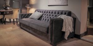 Levante Bank 3 Zits Stof Vienna Antracite UrbanSofa