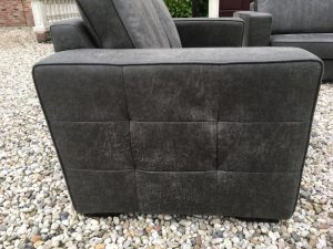 Bankstel Mammoet 2.5 en 3.5 Zits Hufterproof Graphite