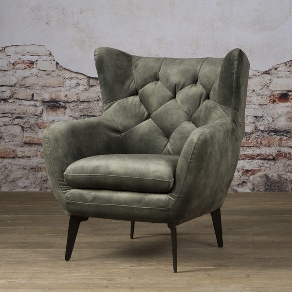 Fauteuil Britt Coffeechair Bliss Dark Green