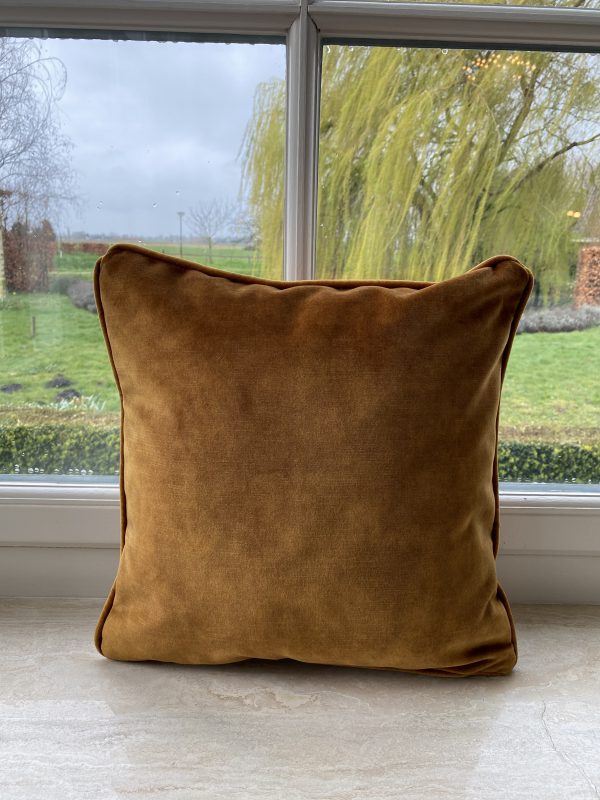 Kussen Velvet Adore Gold Vierkant 40x40cm