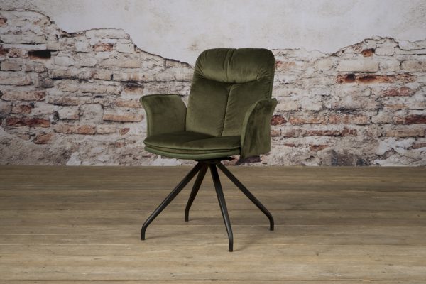 Armstoel Rota Swivel Green Draaibaar