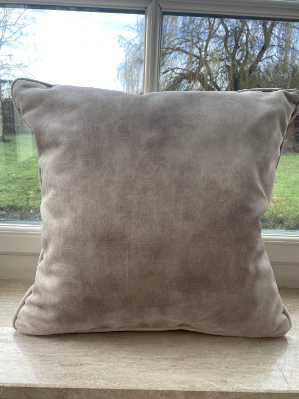 Kussen Velvet Adore Beige 50x50cm