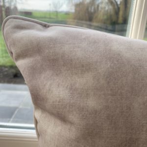 Kussen Velvet Adore Beige 50x50cm