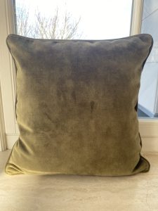 Kussen Velvet Adore Mos Groen Vierkant 40x40cm